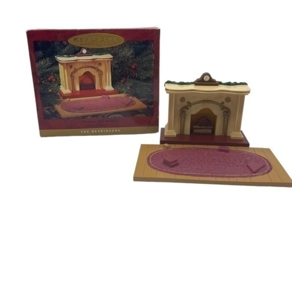 Hallmark Keepsake Vintage The Bearingers Lighted Table Top Display 1993 in Box